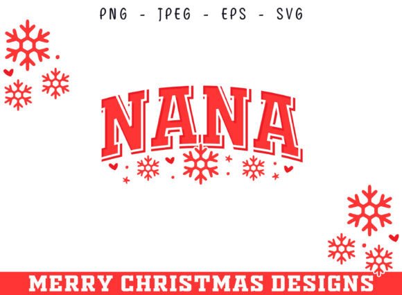 Creating Heartfelt Holiday Gifts with Nana Christmas Decorative SVG Design