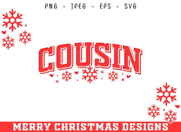 Elevating Holiday Spirit with Versatile Cousin Christmas Decorative SVG Designs