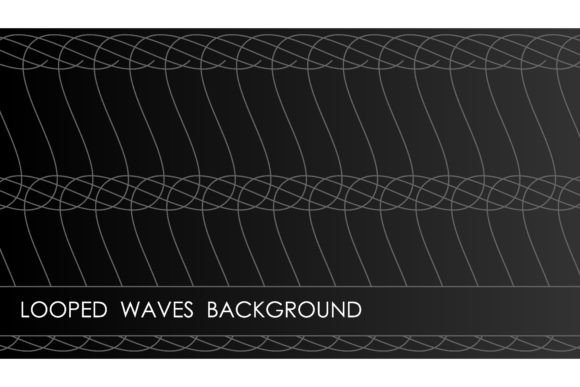 Horizontal Grey Loop Decorative Lattice Guide