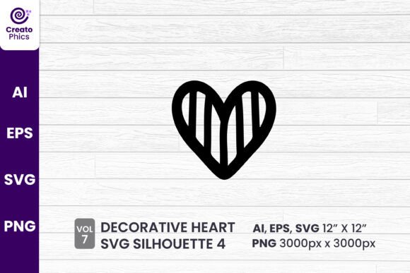 Mastering the Decorative Heart Clipart Silhouette SVG for Professional Sublimation Results