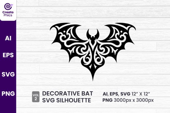 Mastering Your Halloween Projects with Decorative Bat Silhouette Sublimation