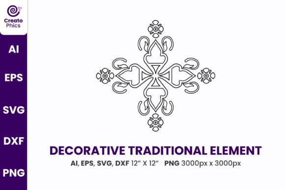 Traditional Decorative Vector Element Guide