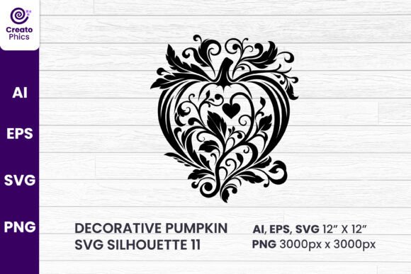 Unlocking Autumn Creativity: A Guide to the Decorative Love Pumpkin Silhouette SVG
