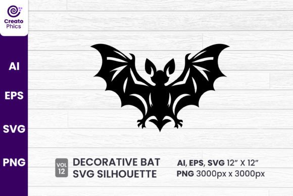 Unlocking Creative Potential with Decorative Bat Silhouette Sublimation 12