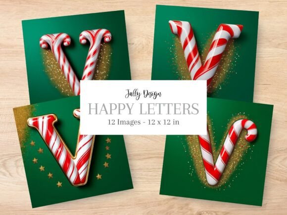 Unlocking Festive Creativity with the Christmas Decorative Alphabet, Letter V