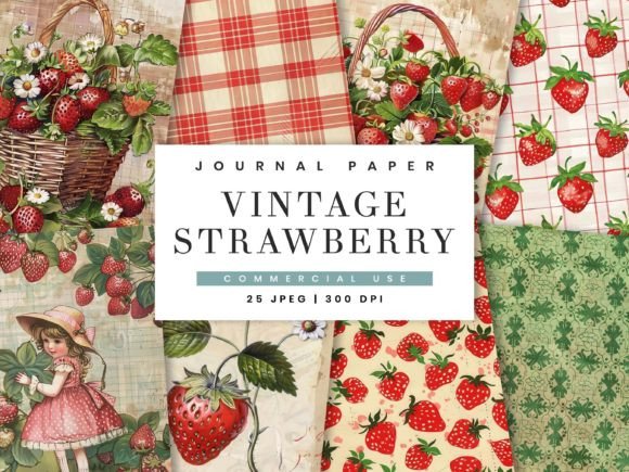 Unlocking the Sweet Potential of Strawberries Decorative Pages Paper
