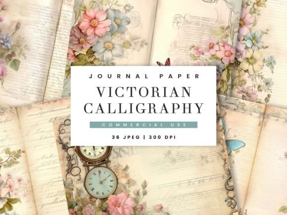 Unlocking Vintage Elegance with Victorian Calligraphy Decorative Paper